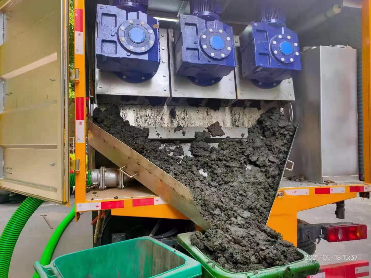 昌化镇化粪池清掏城市维护站-泥浆净化干湿分离处理